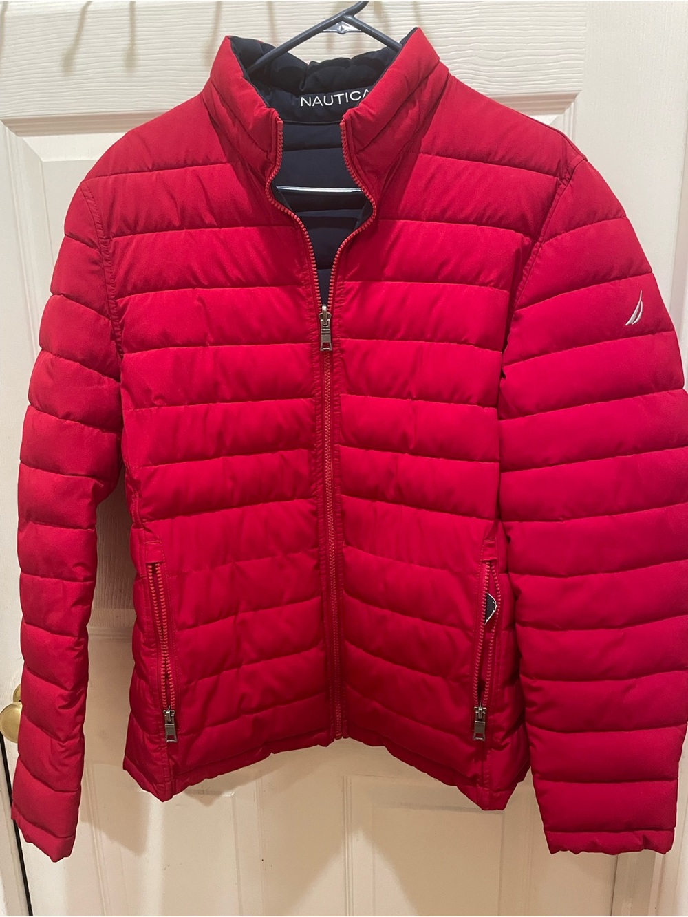 Náutica reversible, men’s puffer  Quilted Puffer Jacket